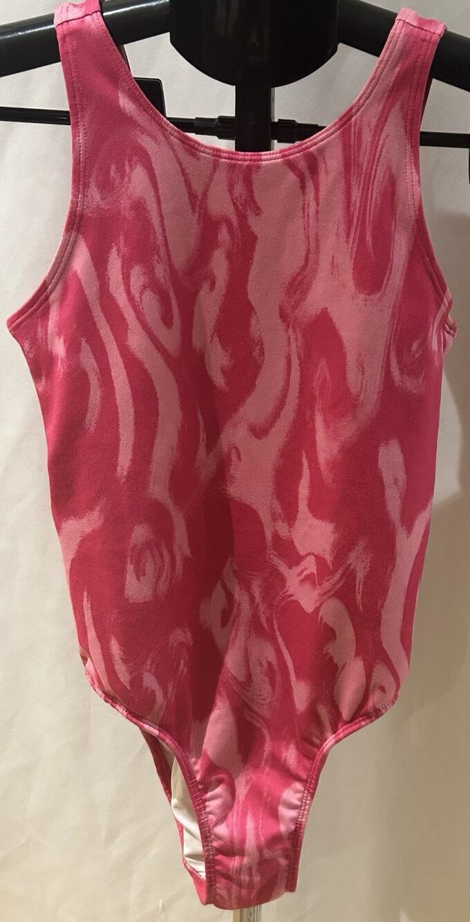 Zella Girl Pink Tie Dye Swimsuit Girls size 10/12